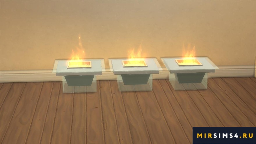 Камин Modern Glass Fire Pit