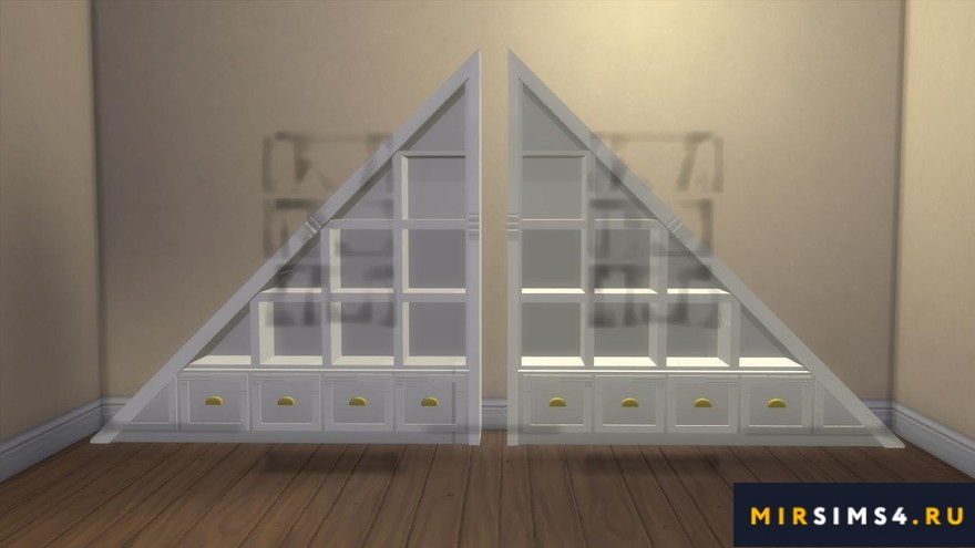 Книжная полка Under Stairs Bookshelf