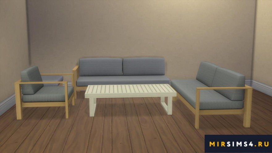 Мебель Shara Patio I от NynaeveDesign