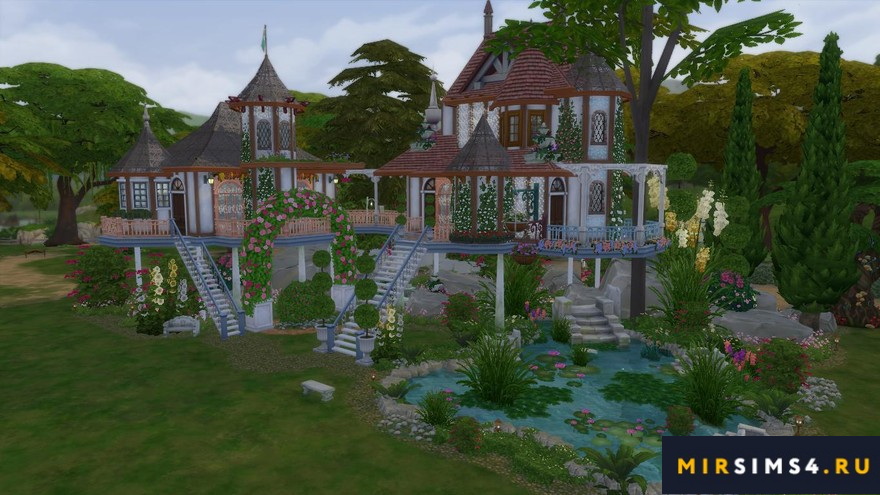 Дом Fairy Garden от Pralinesims