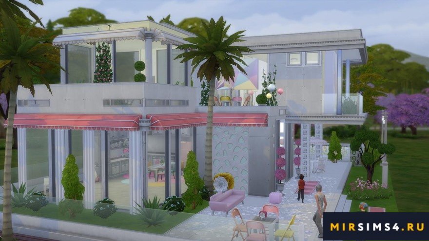 Дом Unicorn от Pralinesims