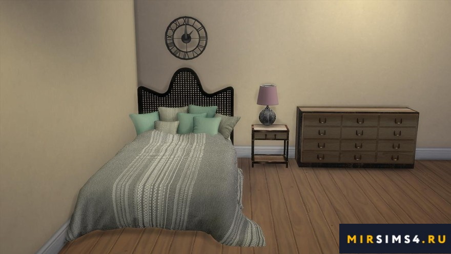 Спальня Redustry от jomsims
