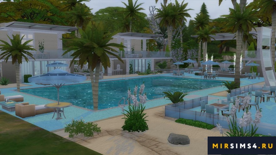 Пляжный курорт от Pralinesims