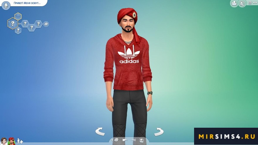 Спортивная толстовка от sims2fanbg