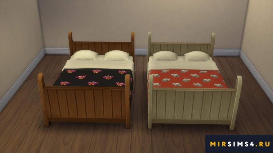 Кровать rustic-ish bed
