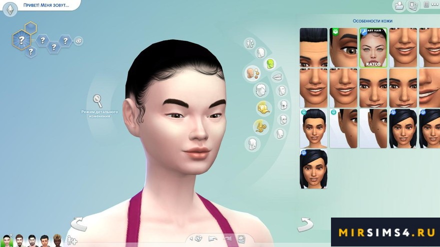 Линия волос baby hair n7