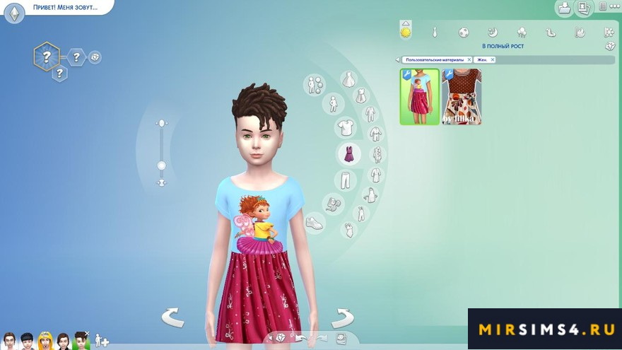 Летнее платье Fancy Nancy