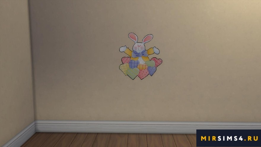 Настенный рисунок MB-HappyWall_Rabbit