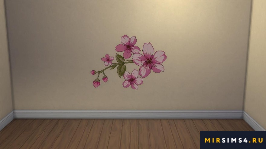 Настенные рисунки MB-HappyWall_Lily