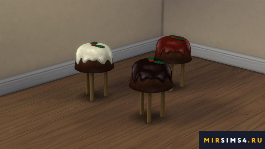 Стул Christmas Pudding Stool