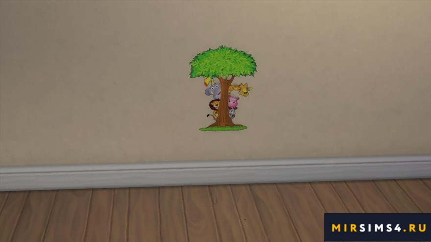 Рисунок на стену MB-HappyWall_Tree