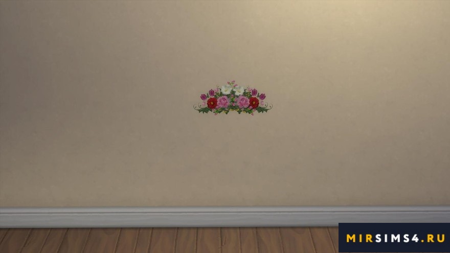 Рисунок для стен MB-HappyWall_FloralTribute